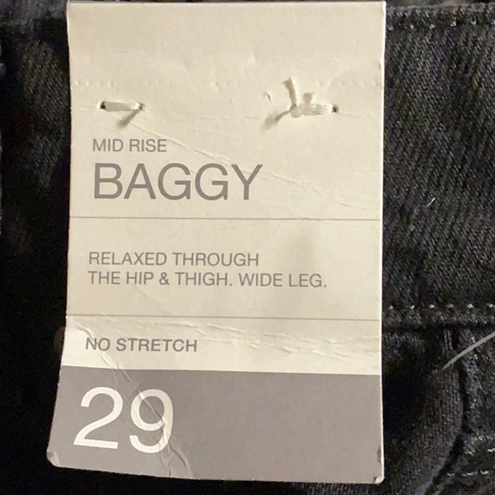GAP Mid Rise UltraSoft Baggy Jeans NWT 29/8 Regular - Picture 8 of 10